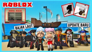 Aku Dan Adiku Punya Kapal Bajak Laut Di Roblox Brookhaven Update Terbaru ft @Shasyaalala