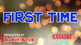 First Time - Robin Beck | Karaoke Version |🎼📀▶️