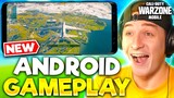 FIRST EVER ANDROID WARZONE MOBILE GAMEPLAY