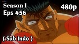 Hajime no Ippo Season 1 - Episode 56 (Sub Indo) 480p HD