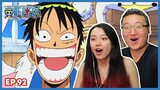 MR 2 BON CLAY'S CLONE CLONE FRUIT! | ONE PIECE Episode 92 Couples Reaction & Discussion