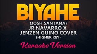 Biyahe (Josh Santana) - Jr Navarro x Jenzen Guino Cover (Karaoke Version) | HIGHER KEY