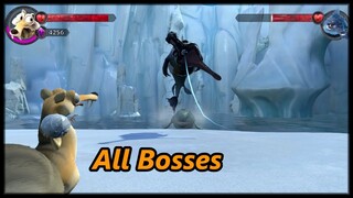 Ice Age Scrat's Nutty Adventure - All Bosses & Ending