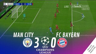 Manchester City vs. Bayern Munich [3-0] • MATCH HIGHLIGHTS | VideoGame Simulation & Recreation