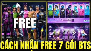 OB33 Cách Nhận FREE 7 Gói BTS Cực Đẹp - Cách Chơi Sự Kiện Gen FF Nhận Ngọc Thần Tượng |Free Fire