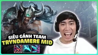 SIÊU GÁNH TEAM CÙNG TRYNDAMERE MID TRONG TAY LEVI - KHÔNG KHÁC GÌ CHƠI URF | LEVI STREAM