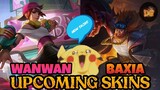 UPCOMING SKINS | WANWAN & BAXIA 😎 | Mobile Legends: Bang Bang!