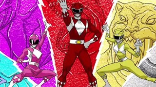 Versi anime dari Power Rangers op