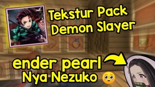 Kimetsu No Yaiba Tekstur Pack For Minecraft Pocket/Bedrock Edition Versi Terbaru