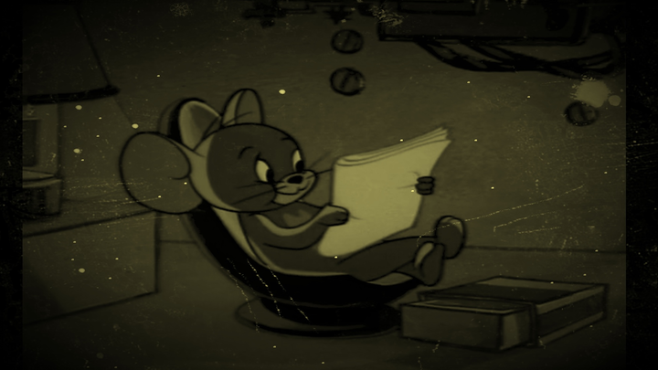 Buka edisi pertama Tom and Jerry (Jerry's Diary) dengan cara Cthulhu