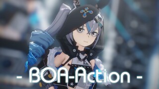 【崩坏3MMD 迷城骇兔】BOA-Action