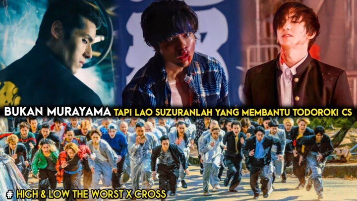 SMA OYA KOU SUZURAN & HOUSEN BERSATU MELAWAN SENOMON DAN ALIANSINYA | High and Low The Worst X Cross