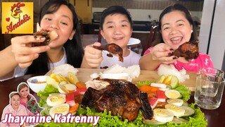 ANDOK'S MUKBANG & VEGETABLE SALAD | with @Jhaymine Kafrenny