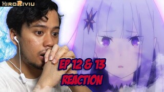 GAK TUNTAS.. | ReZero S2 Ep 12 & 13 Reaction [INA] #NontonAnime