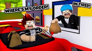 Drive Thru Tycoon | Roblox | JOLLIBEE NG KAHIRAPAN ANG TINDAHAN KO!