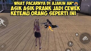 PRANK JADI CEWEK DI TRAINING LANGSUNG DI AJAK W1K W1K BUCIN TERUS SAMPE NGAJAK ANU