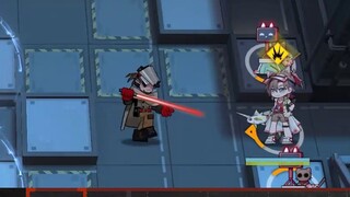 Người điều khiển sáu sao trên mọi địa hình VS Phiên bản nâng cao của Arc Blade Commander, Hiệp sĩ Je