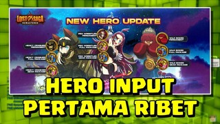 lost saga new hero update input pertama Wild boxer, Pro wrestler, Heavy crasher