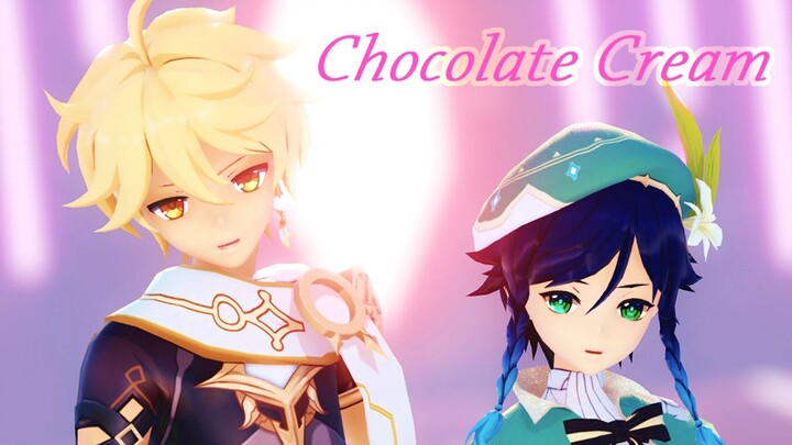[Genshin Impact MMD|Sora/Wendy]♥ Chocolate Cream♥