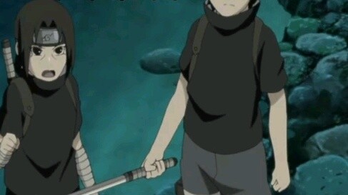 Itachi and Shisui fight side by side