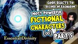 Gods React To "Strongest Fictional Characters" Part 5 |Record of Ragnarok| || Gacha Club ||