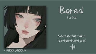 日推歌单 ｜这歌好拽我好爱啊😍 《Bored》