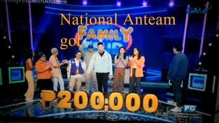 Family Feud - 200,000 pesos jackpot given to National Anteam