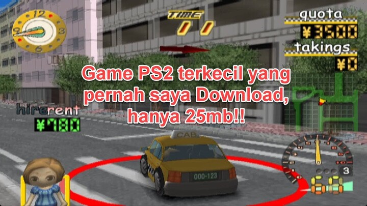Taxi Rider [PS2] - High Compress (Rip) Size Only 25MB!