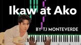 Ikaw at Ako by TJ Monteverde piano cover + sheet music