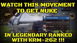 THIS MOVEMENT WILL ABLE YOU TO NUKE WITH KRM ! CODMobile Indonesia!