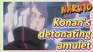 Konan's detonating amulet