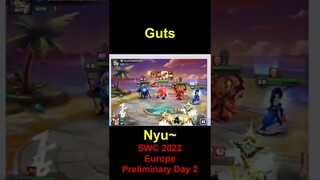 SWC 2022 Europe Preliminary Day 2 Guts VS Nyu