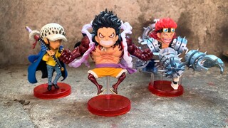 UNBOXING: Shonen JUMP WCF - Monkey D Luffy, Trafalgar Law & Eustass Kid