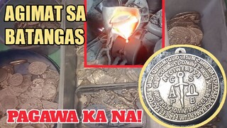 Pagawaan ng anting anting sa munting pulo lipa Batangas / napaka gaganda