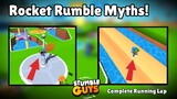 Rocket Rumble Myths. New Map Stumble Guys