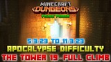 The Tower 19 [Apocalypse] Full Climb, Guide & Strategy, Minecraft Dungeons Fauna Faire