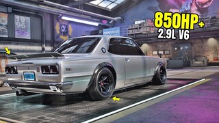 Need for Speed Heat Gameplay - 850HP+ NISSAN SKYLINE 2000 GT-R Customization | Max Build 400+