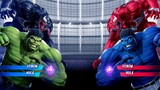 Venom & Green Hulk vs Red Venom & Blue Hulk (Very Hard) - Marvel vs Capcom | 4K UHD Gameplay