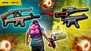 Chơi Game Giành Top 1 Với Súng Và Trang Bị Của Người Khác | HEAVY Free Fire