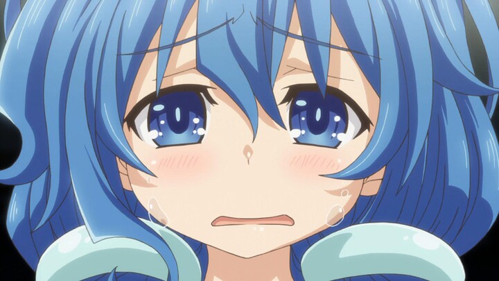 Yoshino yang imut ingin menonton TV~~~