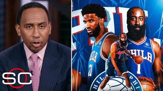 Stephen A.: James Harden & Joel Embiid are a nightmare for the rest of NBA