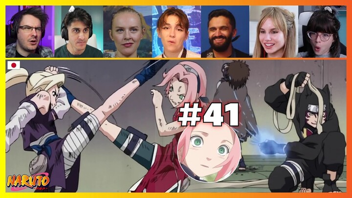 Naruto Episode 41 | Sakura and Ino | Reaction Mashup ナルト