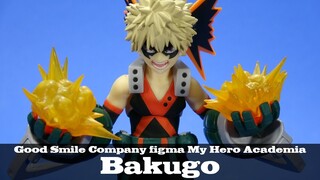 figma My Hero Academia Bakugo Good Smile Company Action Figure Review