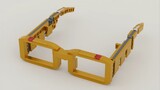 Building block deformation glasses