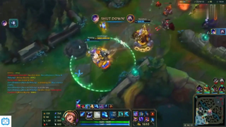 Nunu lên trang bị phép xài chiêu E cực đau trong chế độ URF #game