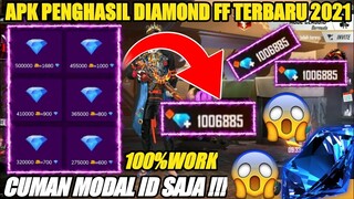 100%WORK❗APLIKASI PENGHASIL DIAMOND FF TERBARU 2021| CUMAN MODAL ID SAJA😱