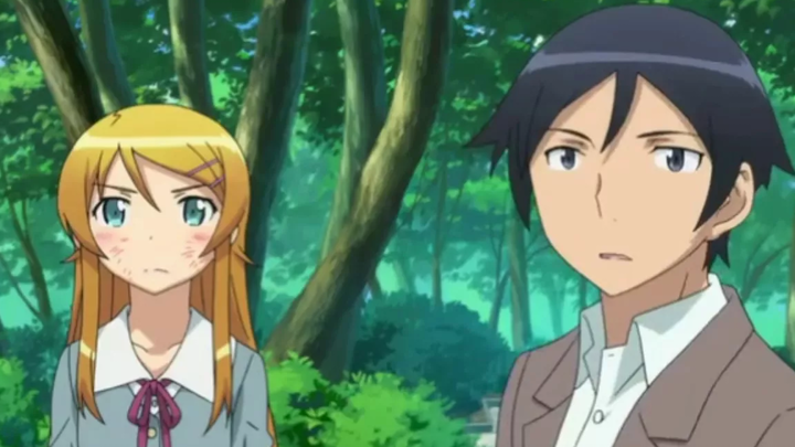 Oreimo ย่าเเว่นทะเลาะกับคิริโนะ