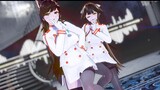 [MMD·3D] [Azur Lane/Glass-free3D-4K] Captions of Takao&Atago hunting
