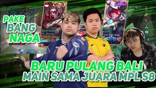 BANG NAGA TELAH KEMBALI LANGSUNG MAIN SAMA JUARA MPL S8 NI ORANG EMG PANTES MAIN M3 JAGO BET DRIAN