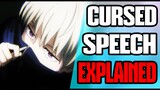 Explaining Cursed Speech | Jujutsu Kaisen